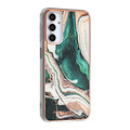 UNIQ Accessory UNIQ Accessory Samsung Galaxy A24 TPU Backcover - Marble Green