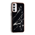 UNIQ Accessory UNIQ Accessory Galaxy A24 TPU Backcover - Marble Black