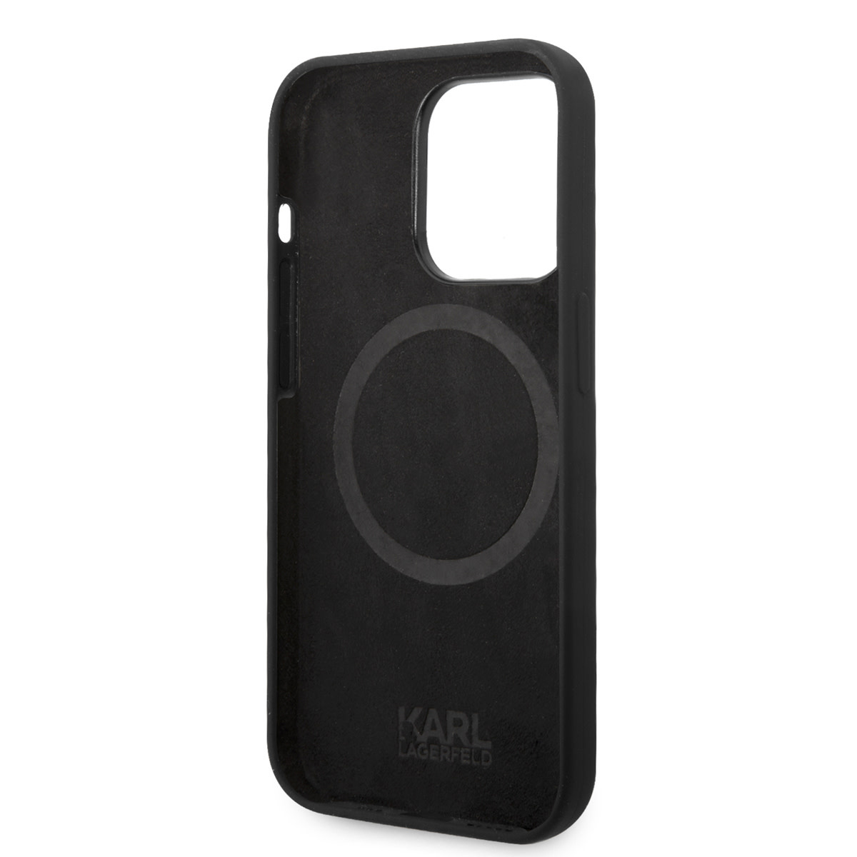 Karl Lagerfeld Karl Lagerfeld iPhone 14 Pro Hardcase Backcover - Ikonik NFT Karl - Magsafe Compatible - Zwart, foto 6 van 6