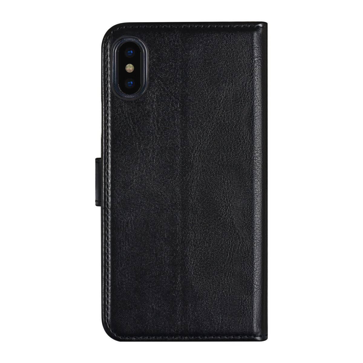 UNIQ Accessory UNIQ Accessory iPhone X-Xs Book Case hoesje - Pasjeshouder voor 3 pasjes - Magneetsluiting - Hanger - Zwart, foto 4 van 5