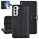 UNIQ Accessory UNIQ Accessory Galaxy S21 FE Book Case hoesje - Pasjeshouder voor 3 pasjes - Magneetsluiting - Hanger - Zwart UNIQ Accessory UNIQ Accessory Galaxy S21 FE Book Case hoesje - Pasjeshouder voor 3 pasjes - Magneetsluiting - Hanger - Zwart