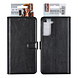 UNIQ Accessory UNIQ Accessory Galaxy S21 FE Book Case hoesje - Pasjeshouder voor 3 pasjes - Magneetsluiting - Hanger - Zwart UNIQ Accessory UNIQ Accessory Galaxy S21 FE Book Case hoesje - Pasjeshouder voor 3 pasjes - Magneetsluiting - Hanger - Zwart