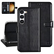 UNIQ Accessory UNIQ Accessory Galaxy S23 Book Case hoesje - Pasjeshouder voor 3 pasjes - Magneetsluiting - Hanger - Zwart UNIQ Accessory UNIQ Accessory Galaxy S23 Book Case hoesje - Pasjeshouder voor 3 pasjes - Magneetsluiting - Hanger - Zwart
