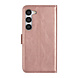 UNIQ Accessory UNIQ Accessory Galaxy S23 Book Case hoesje - Pasjeshouder voor 3 pasjes - Magneetsluiting - Hanger - Rose Gold UNIQ Accessory UNIQ Accessory Galaxy S23 Book Case hoesje - Pasjeshouder voor 3 pasjes - Magneetsluiting - Hanger - Rose Gold