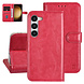 UNIQ Accessory UNIQ Accessory Galaxy S23 Book Case hoesje - Pasjeshouder voor 3 pasjes - Magneetsluiting - Hanger - Felroze UNIQ Accessory UNIQ Accessory Galaxy S23 Book Case hoesje - Pasjeshouder voor 3 pasjes - Magneetsluiting - Hanger - Felroze