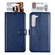 UNIQ Accessory UNIQ Accessory Galaxy S23 Book Case hoesje - Pasjeshouder voor 3 pasjes - Magneetsluiting - Hanger - Blauw UNIQ Accessory UNIQ Accessory Galaxy S23 Book Case hoesje - Pasjeshouder voor 3 pasjes - Magneetsluiting - Hanger - Blauw