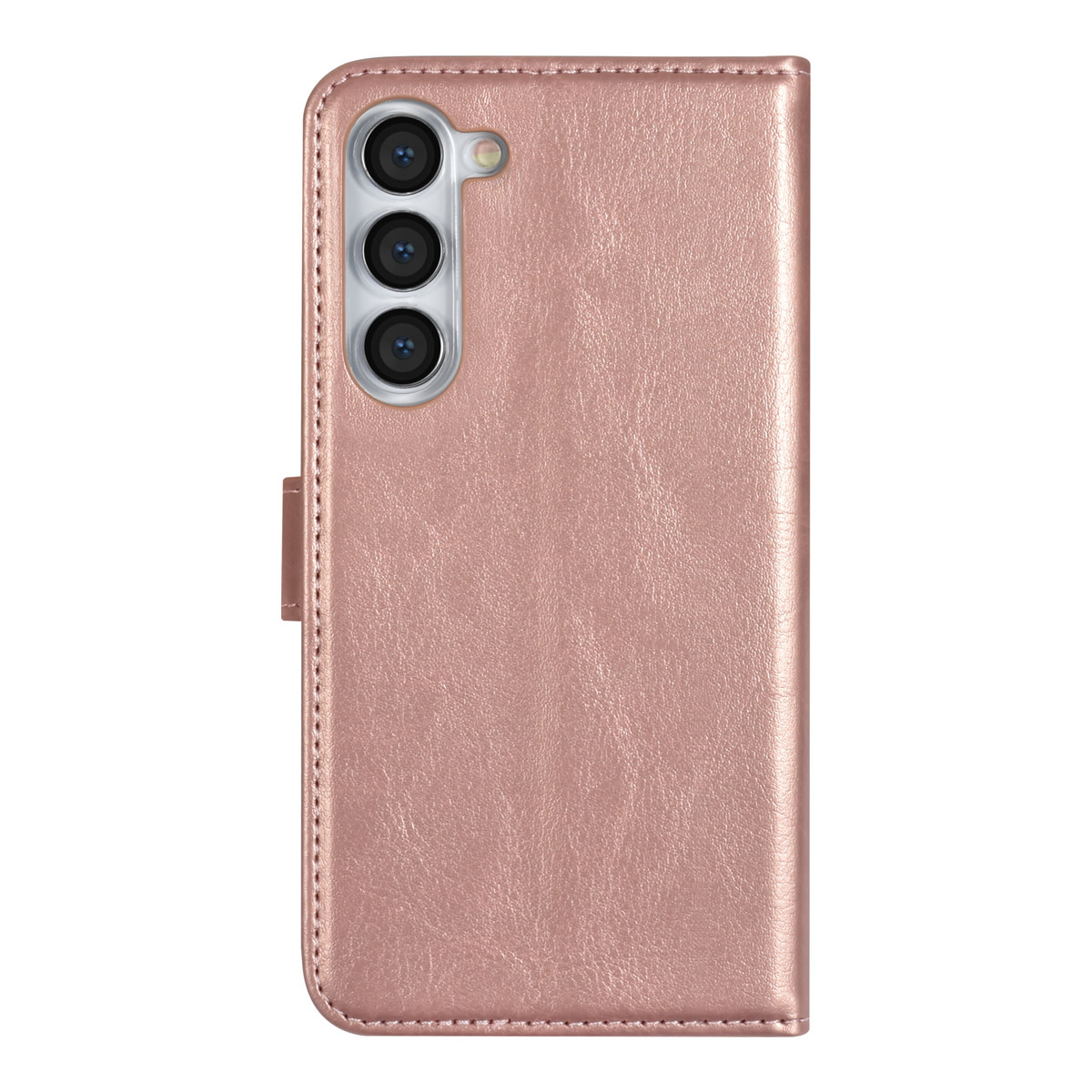 UNIQ Accessory UNIQ Accessory Galaxy S23 Plus Book Case hoesje - Pasjeshouder voor 3 pasjes - Hanger - Rose Gold, foto 4 van 5