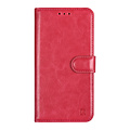 UNIQ Accessory UNIQ Accessory Galaxy S23 Plus Book Case hoesje - Pasjeshouder voor 3 pasjes - Hanger - Felroze