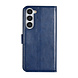 UNIQ Accessory UNIQ Accessory Galaxy S23 Plus Book type case - Card holder for 3 cards - Magnetic closure - Blue UNIQ Accessory UNIQ Accessory Galaxy S23 Plus Book type case - Card holder for 3 cards - Magnetic closure - Blue