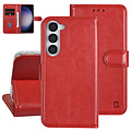 UNIQ Accessory UNIQ Accessory Galaxy S23 Plus Book type case - Card holder for 3 cards - Magnetic closure - Red