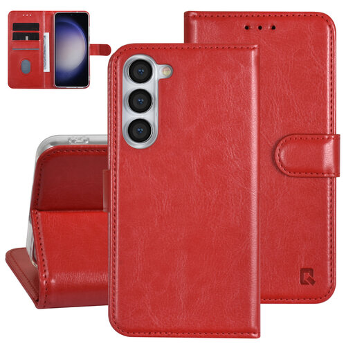 UNIQ Accessory UNIQ Accessory Galaxy S23 Plus Book type case - Card holder for 3 cards - Magnetic closure - Red