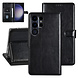 UNIQ Accessory UNIQ Accessory Galaxy S23 Ultra Book type case - Card holder for 3 cards - Magnetic closure - Black UNIQ Accessory UNIQ Accessory Galaxy S23 Ultra Book type case - Card holder for 3 cards - Magnetic closure - Black