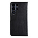 UNIQ Accessory UNIQ Accessory Galaxy S23 Ultra Book type case - Card holder for 3 cards - Magnetic closure - Black UNIQ Accessory UNIQ Accessory Galaxy S23 Ultra Book type case - Card holder for 3 cards - Magnetic closure - Black