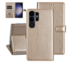 UNIQ Accessory UNIQ Accessory Étui pour Samsung Galaxy S23 Ultra - Porte-cartes pour 3 cartes - Fermeture magnétique -Or UNIQ Accessory UNIQ Accessory Étui pour Samsung Galaxy S23 Ultra - Porte-cartes pour 3 cartes - Fermeture magnétique -Or