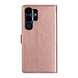 UNIQ Accessory UNIQ Accessory Galaxy S23 Ultra Book type case - Card holder for 3 cards - Magnetic closure - Rose Gold UNIQ Accessory UNIQ Accessory Galaxy S23 Ultra Book type case - Card holder for 3 cards - Magnetic closure - Rose Gold