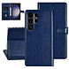 UNIQ Accessory UNIQ Accessory Galaxy S23 Ultra Book type case - Card holder for 3 cards - Magnetic closure - Blue UNIQ Accessory UNIQ Accessory Galaxy S23 Ultra Book type case - Card holder for 3 cards - Magnetic closure - Blue