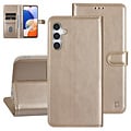 UNIQ Accessory UNIQ Accessory Étui pour Samsung Galaxy A14 5G - Porte-cartes pour 3 cartes - Fermeture magnétique -Or