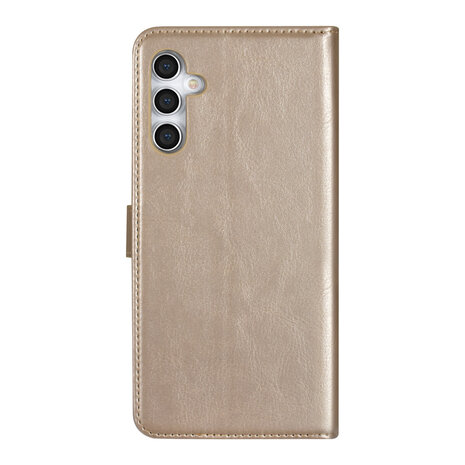 UNIQ Accessory UNIQ Accessory Galaxy A14 5G Book type case - Card holder for 3 cards - Magnetic closure - Gold UNIQ Accessory UNIQ Accessory Galaxy A14 5G Book type case - Card holder for 3 cards - Magnetic closure - Gold