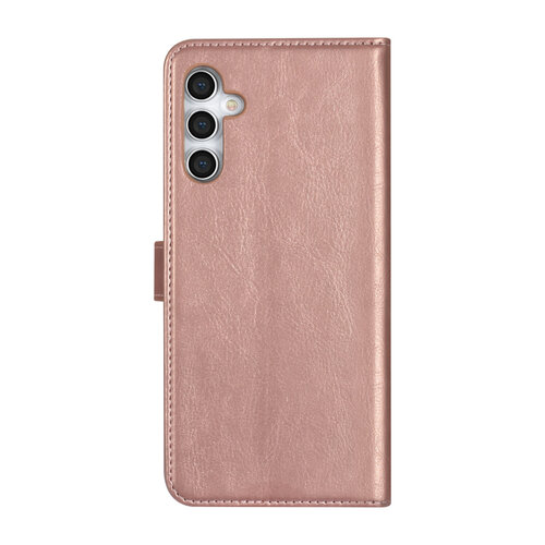 UNIQ Accessory UNIQ Accessory Galaxy A14 5G Book type case - Card holder for 3 cards - Magnetic closure - Rose Gold