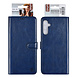 UNIQ Accessory UNIQ Accessory Galaxy A14 5G Book type case - Card holder for 3 cards - Magnetic closure - Blue UNIQ Accessory UNIQ Accessory Galaxy A14 5G Book type case - Card holder for 3 cards - Magnetic closure - Blue