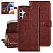 UNIQ Accessory UNIQ Accessory Galaxy A14 5G Book type case - Card holder for 3 cards - Magnetic closure - Brown UNIQ Accessory UNIQ Accessory Galaxy A14 5G Book type case - Card holder for 3 cards - Magnetic closure - Brown