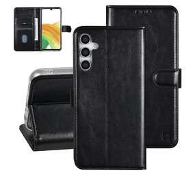 UNIQ Accessory UNIQ Accessory Galaxy A24 Book-Case hul - Kartenhalter für 3 Karten - Magnetverschluss - Schwarz UNIQ Accessory UNIQ Accessory Galaxy A24 Book-Case hul - Kartenhalter für 3 Karten - Magnetverschluss - Schwarz