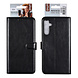 UNIQ Accessory UNIQ Accessory Galaxy A24 Book-Case hul - Kartenhalter für 3 Karten - Magnetverschluss - Schwarz UNIQ Accessory UNIQ Accessory Galaxy A24 Book-Case hul - Kartenhalter für 3 Karten - Magnetverschluss - Schwarz