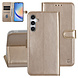 UNIQ Accessory UNIQ Accessory Galaxy A34 5G Book type case - Card holder for 3 cards - Magnetic closure - Gold UNIQ Accessory UNIQ Accessory Galaxy A34 5G Book type case - Card holder for 3 cards - Magnetic closure - Gold