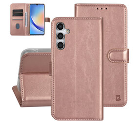 UNIQ Accessory UNIQ Accessory Galaxy A34 5G Book type case - Card holder for 3 cards - Magnetic closure - Rose Gold UNIQ Accessory UNIQ Accessory Galaxy A34 5G Book type case - Card holder for 3 cards - Magnetic closure - Rose Gold