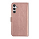 UNIQ Accessory UNIQ Accessory Galaxy A34 5G Book Case hoesje - Pasjeshouder voor 3 pasjes - Magneetsluiting - Hanger - Rose Gold UNIQ Accessory UNIQ Accessory Galaxy A34 5G Book Case hoesje - Pasjeshouder voor 3 pasjes - Magneetsluiting - Hanger - Rose Gold