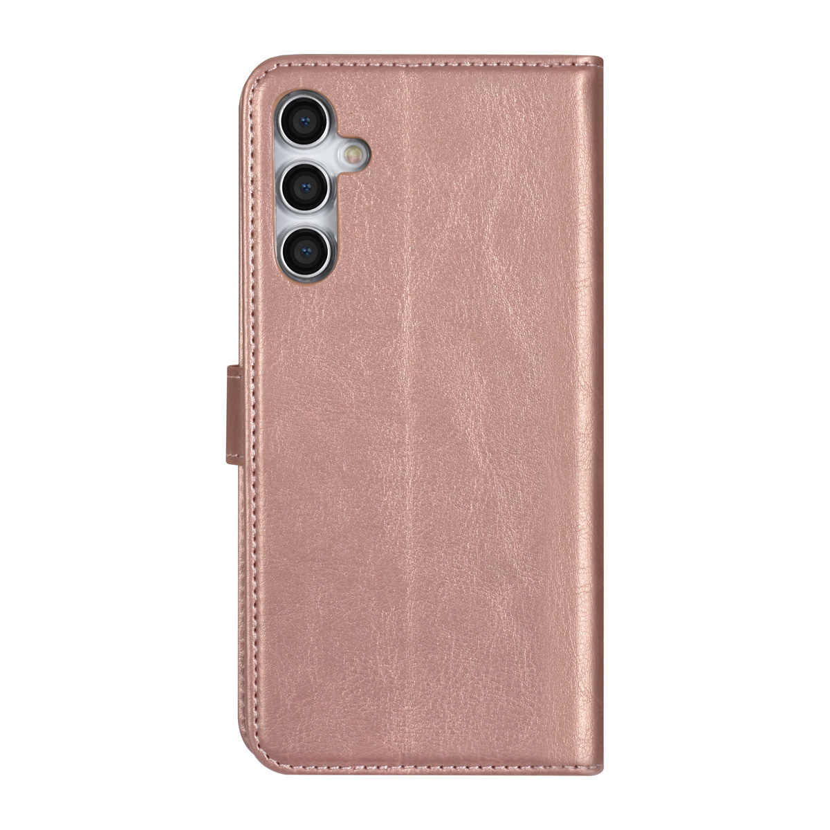 UNIQ Accessory UNIQ Accessory Galaxy A34 5G Book Case hoesje - Pasjeshouder voor 3 pasjes - Hanger - Rose Gold, foto 4 van 5