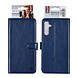 UNIQ Accessory UNIQ Accessory Galaxy A34 5G Book type case - Card holder for 3 cards - Magnetic closure - Blue UNIQ Accessory UNIQ Accessory Galaxy A34 5G Book type case - Card holder for 3 cards - Magnetic closure - Blue