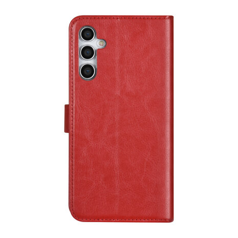 UNIQ Accessory UNIQ Accessory Galaxy A34 5G Book type case - Card holder for 3 cards - Magnetic closure - Red