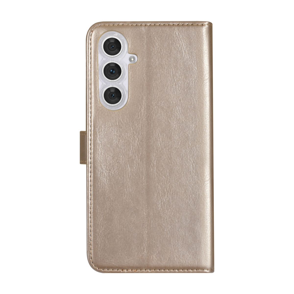 UNIQ Accessory UNIQ Accessory Galaxy A54 5G Book Case hoesje - Pasjeshouder voor 3 pasjes - Hanger - Goud, foto 4 van 5