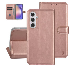 UNIQ Accessory UNIQ Accessory Galaxy A54 5G Book type case - Card holder for 3 cards - Magnetic closure - Rose Gold UNIQ Accessory UNIQ Accessory Galaxy A54 5G Book type case - Card holder for 3 cards - Magnetic closure - Rose Gold