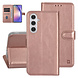 UNIQ Accessory UNIQ Accessory Galaxy A54 5G Book type case - Card holder for 3 cards - Magnetic closure - Rose Gold UNIQ Accessory UNIQ Accessory Galaxy A54 5G Book type case - Card holder for 3 cards - Magnetic closure - Rose Gold