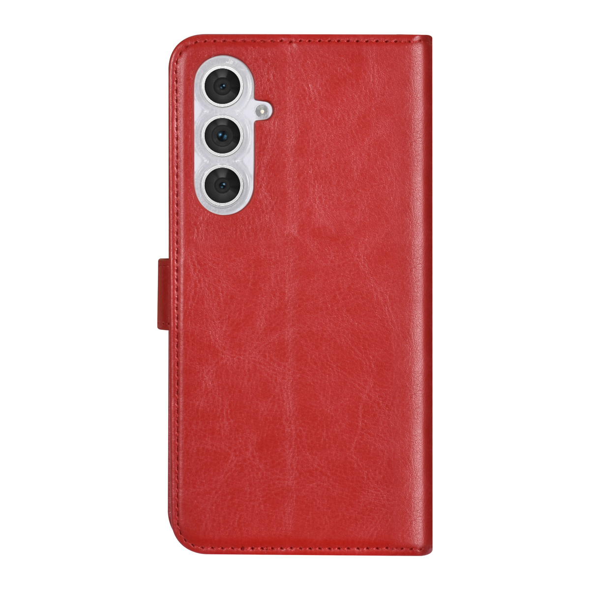 UNIQ Accessory UNIQ Accessory Galaxy A54 5G Book Case hoesje - Pasjeshouder voor 3 pasjes - Hanger - Rood, foto 4 van 5