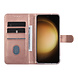 UNIQ Accessory UNIQ Accessory Galaxy S23 Book Case hoesje - Pasjeshouder voor 3 pasjes - Magneetsluiting - Hanger - Rose Gold UNIQ Accessory UNIQ Accessory Galaxy S23 Book Case hoesje - Pasjeshouder voor 3 pasjes - Magneetsluiting - Hanger - Rose Gold