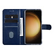 UNIQ Accessory UNIQ Accessory Galaxy S23 Book Case hoesje - Pasjeshouder voor 3 pasjes - Magneetsluiting - Hanger - Blauw UNIQ Accessory UNIQ Accessory Galaxy S23 Book Case hoesje - Pasjeshouder voor 3 pasjes - Magneetsluiting - Hanger - Blauw
