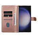UNIQ Accessory UNIQ Accessory Galaxy S23 Ultra Book type case - Card holder for 3 cards - Magnetic closure - Rose Gold UNIQ Accessory UNIQ Accessory Galaxy S23 Ultra Book type case - Card holder for 3 cards - Magnetic closure - Rose Gold