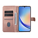 UNIQ Accessory UNIQ Accessory Galaxy A34 5G Book Case hoesje - Pasjeshouder voor 3 pasjes - Magneetsluiting - Hanger - Rose Gold UNIQ Accessory UNIQ Accessory Galaxy A34 5G Book Case hoesje - Pasjeshouder voor 3 pasjes - Magneetsluiting - Hanger - Rose Gold