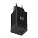 TUNIQ PD 45W GaN Adapter - TUNIQ 3.0A Snellader - Zwart TUNIQ PD 45W GaN Adapter - TUNIQ 3.0A Snellader - Zwart
