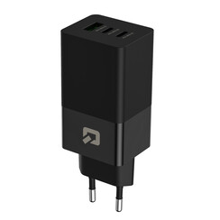 UNIQ Accessory Ladegerät - 65 W, 3,0 A, PD, GaN, ohne Kabel, schwarz