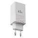 UNIQ Accessory PD 65W GaN Adapter - UNIQ Accessory 3.0A Snellader - Wit UNIQ Accessory PD 65W GaN Adapter - UNIQ Accessory 3.0A Snellader - Wit