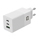 UNIQ Accessory PD 65W GaN Adapter - UNIQ Accessory 3.0A Snellader - Wit UNIQ Accessory PD 65W GaN Adapter - UNIQ Accessory 3.0A Snellader - Wit
