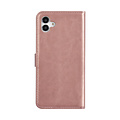 UNIQ Accessory UNIQ Accessory Étui pour Samsung Galaxy A04 - Porte-cartes pour 3 cartes - Fermeture magnétique -Rose Gold