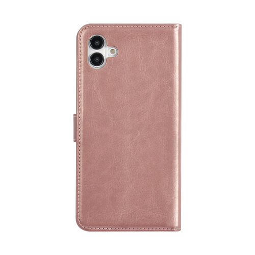 UNIQ Accessory UNIQ Accessory Étui pour Samsung Galaxy A04 - Porte-cartes pour 3 cartes - Fermeture magnétique -Rose Gold