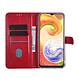 UNIQ Accessory UNIQ Accessory Galaxy A04 Book Case hoesje - Pasjeshouder voor 3 pasjes - Magneetsluiting - Hanger - Rood UNIQ Accessory UNIQ Accessory Galaxy A04 Book Case hoesje - Pasjeshouder voor 3 pasjes - Magneetsluiting - Hanger - Rood