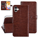 UNIQ Accessory UNIQ Accessory Étui pour Samsung Galaxy A04 - Porte-cartes pour 3 cartes - Fermeture magnétique -Marron UNIQ Accessory UNIQ Accessory Étui pour Samsung Galaxy A04 - Porte-cartes pour 3 cartes - Fermeture magnétique -Marron