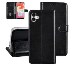 UNIQ Accessory UNIQ Accessory Galaxy A04e Book type case - Card holder for 3 cards - Magnetic closure - Black UNIQ Accessory UNIQ Accessory Galaxy A04e Book type case - Card holder for 3 cards - Magnetic closure - Black